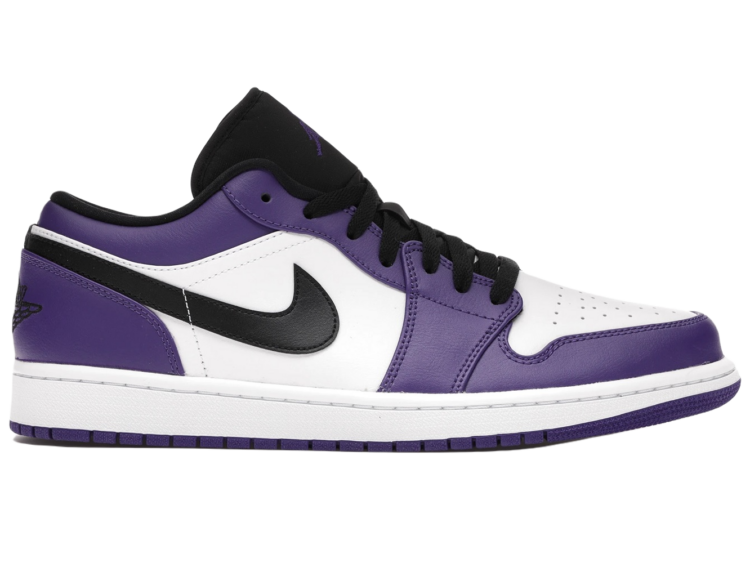 Nike Air Jordan 1 Low Court Purple White