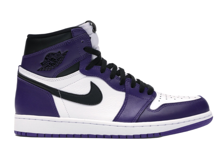 Nike Air Jordan 1 Retro High Court Purple White