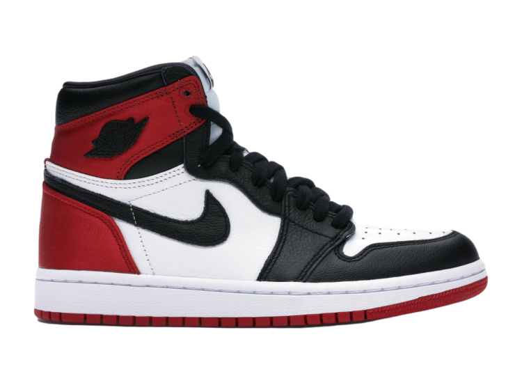 Nike Air Jordan 1 Retro High Satin Black Toe (W)