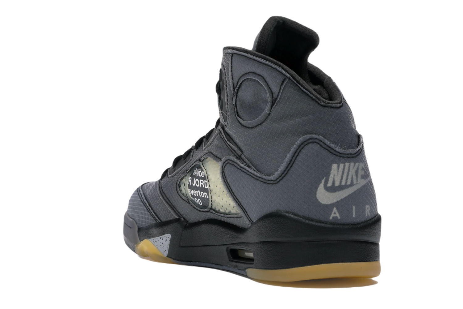 Nike Air Jordan 5 Retro Off-White Black - Görsel 3