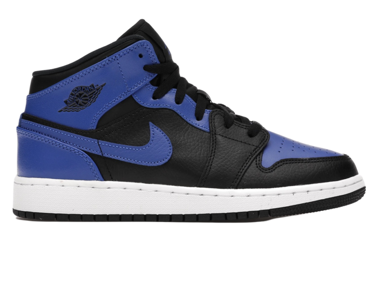 Nike Air Jordan 1 Mid Hyper Royal (GS)