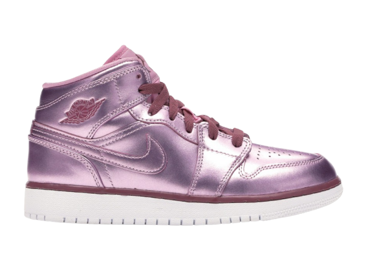 Nike Air Jordan 1 Mid Pink Rise (GS)
