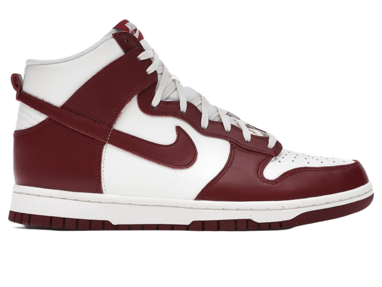 Nike Dunk High Sail Team Red (W)
