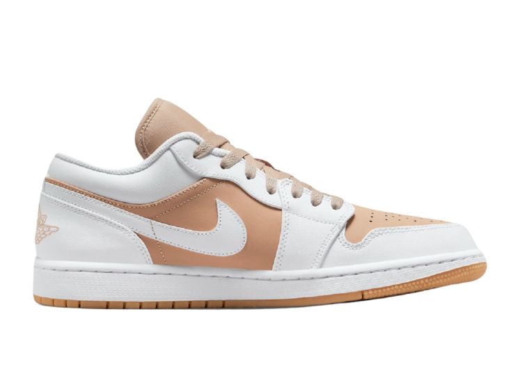 Nike Air Jordan 1 Low White Tan Gum