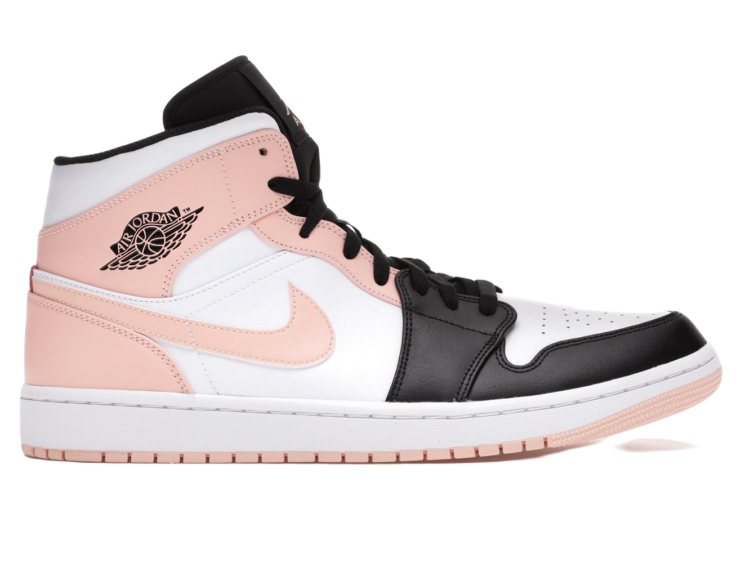 Nike Air Jordan 1 Mid Crimson Tint Toe