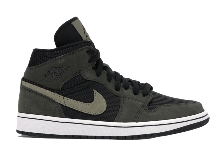 Nike Air Jordan 1 Mid Military Olive (W)