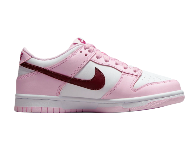 Nike Dunk Low Pink Foam Red White (GS)