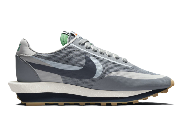 Nike LD Waffle sacai CLOT Kiss of Death 2 Cool Grey