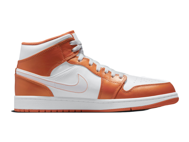 Nike Air Jordan 1 Mid Metallic Orange