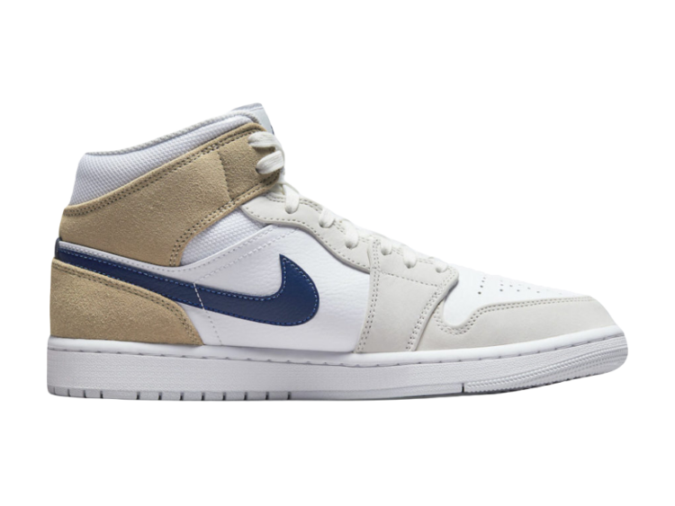 Nike Air Jordan 1 Mid Tan Suede