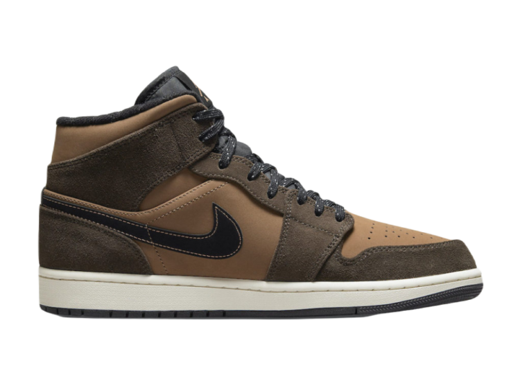nike air jordan 1 mid se dark chocolate
