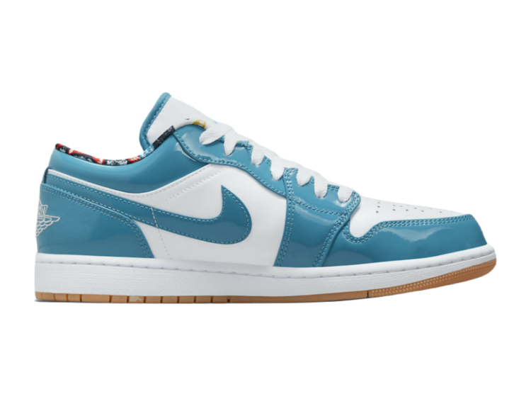 nike air jordan 1 low se barcelona cyber teal