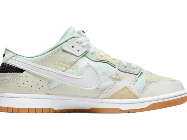 nike dunk low scrap sea glass