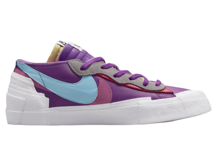 nike blazer low sacai kaws purple dusk