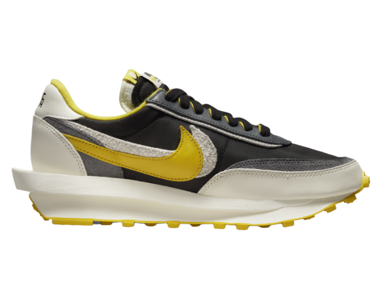nike ld waffle sacai undercover black bright citron