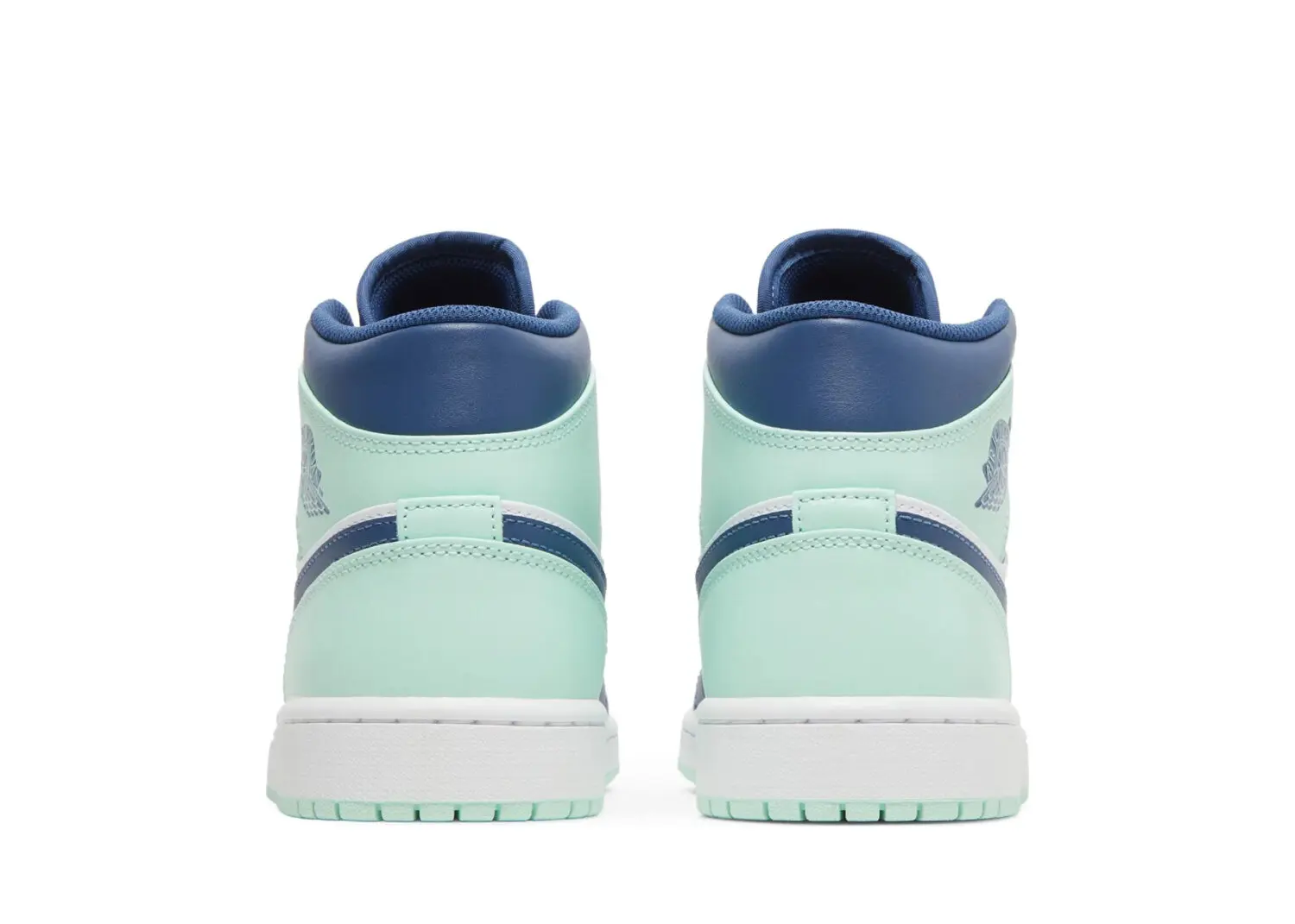 nike air jordan 1 mid mystic navy mint foam