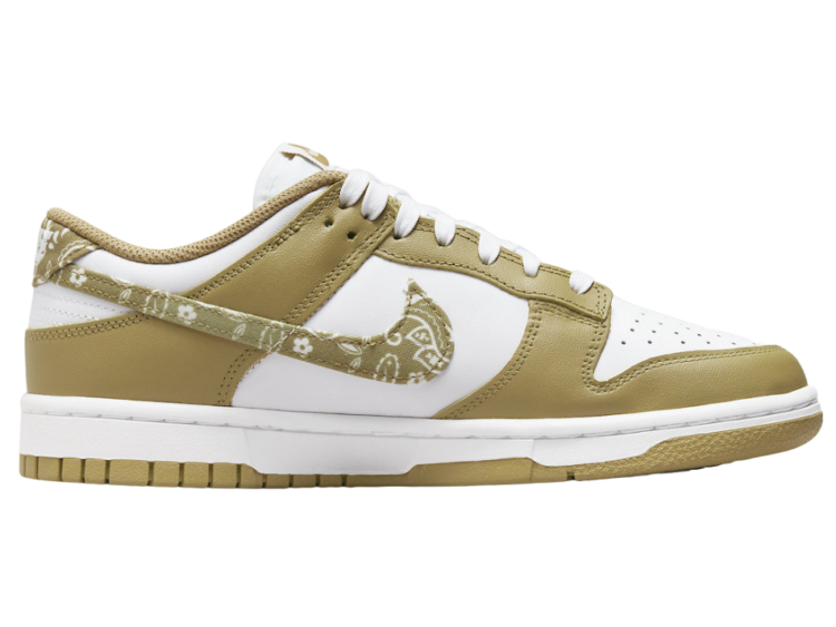 nike dunk low essential paisley pack barley (w)