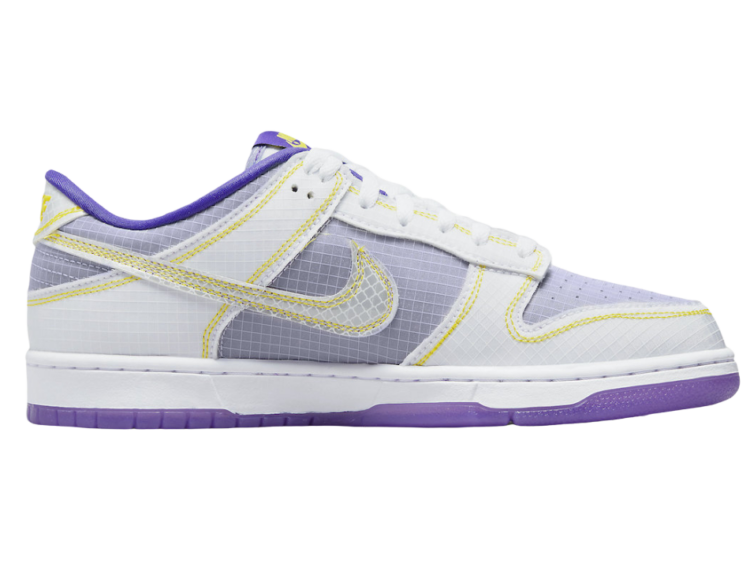 nike dunk low union passport pack court purple