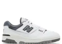 new balance 550 white grey dark grey