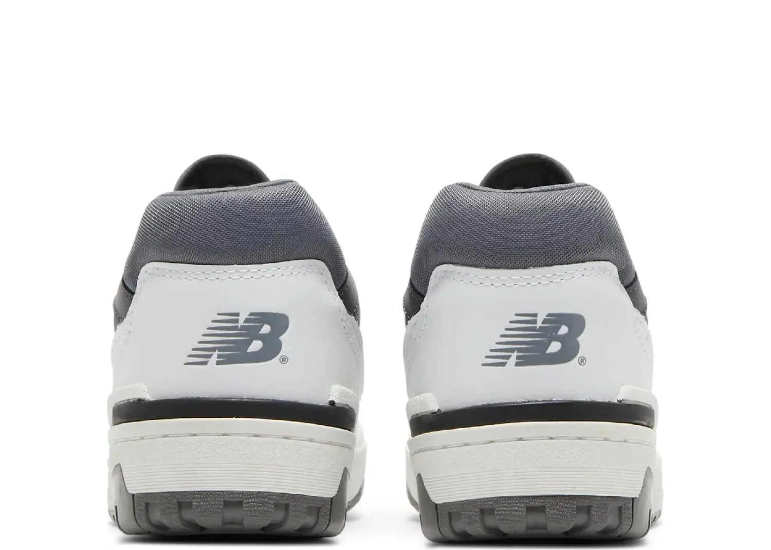 new balance 550 white grey dark grey