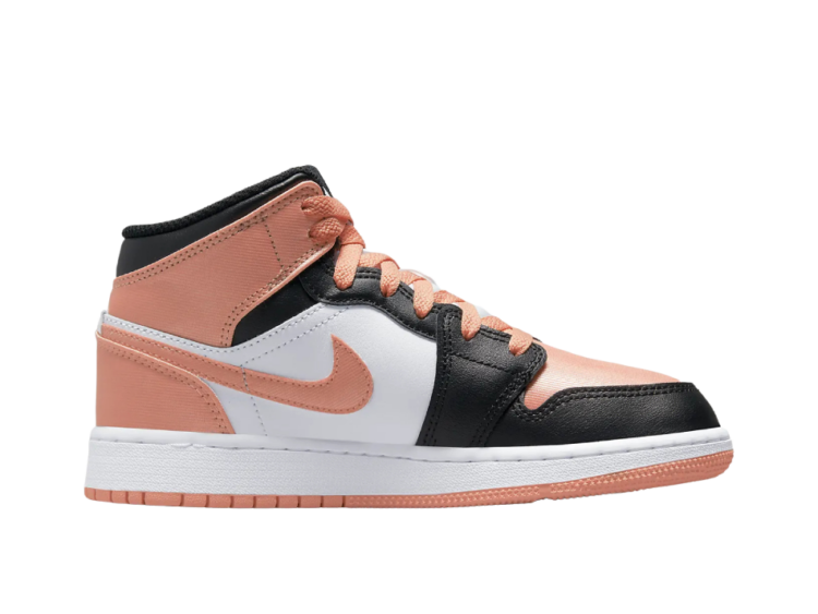 nike air jordan 1 mid madder root (gs)