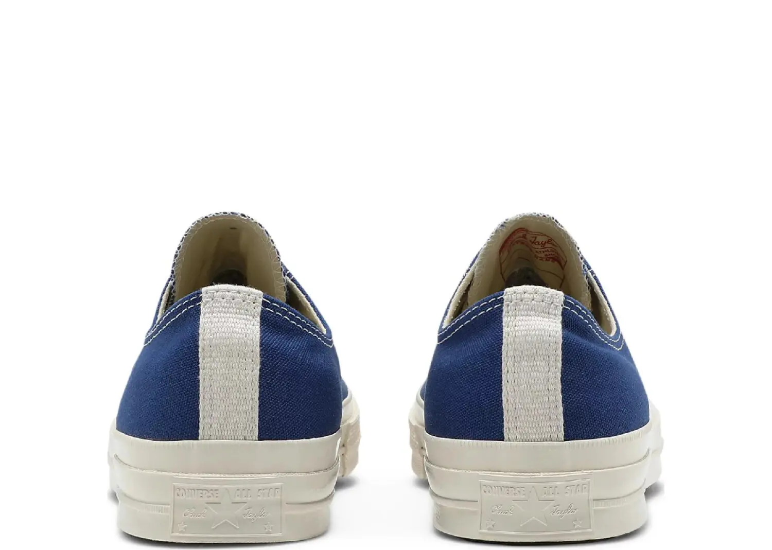 converse comme des garçons play x chuck 70 low blue quartz