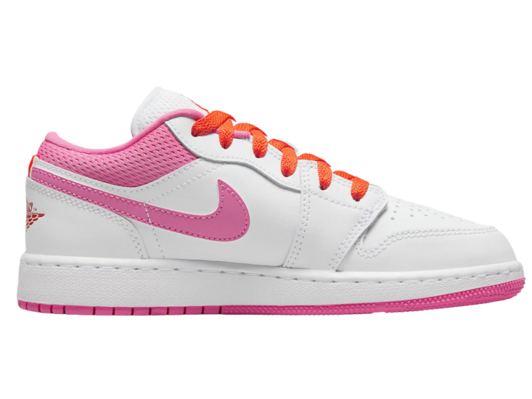 nike air jordan 1 low pinksicle orange (gs)