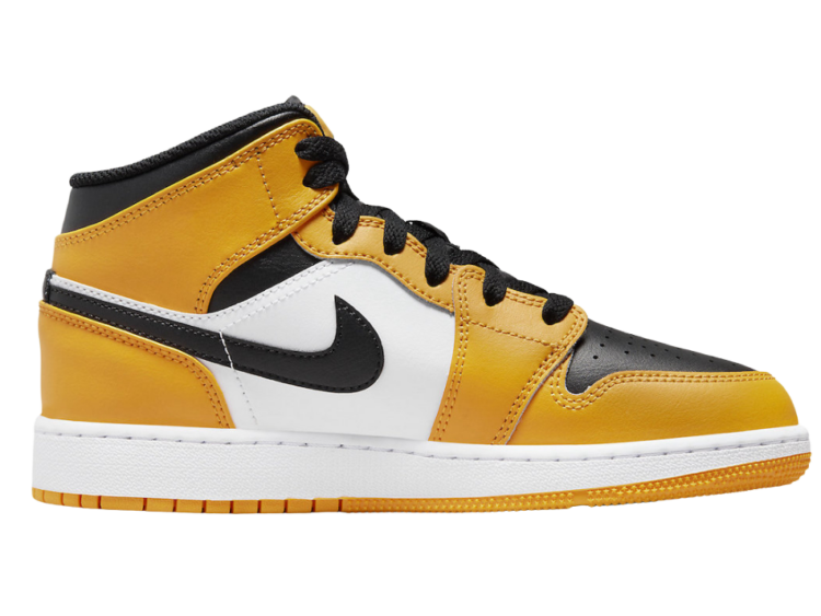 nike air jordan 1 mid taxi (gs)