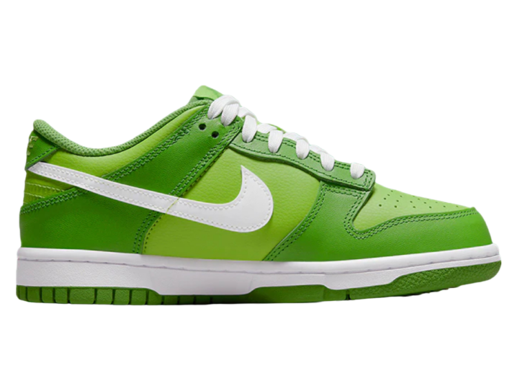 nike dunk low chlorophyll (gs)