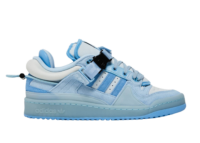 adidas forum buckle low bad bunny blue tint