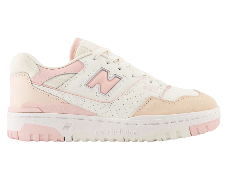 new balance 550 white pink (w)