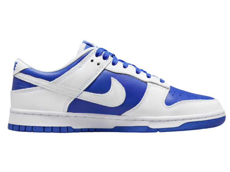 nike dunk low racer blue white