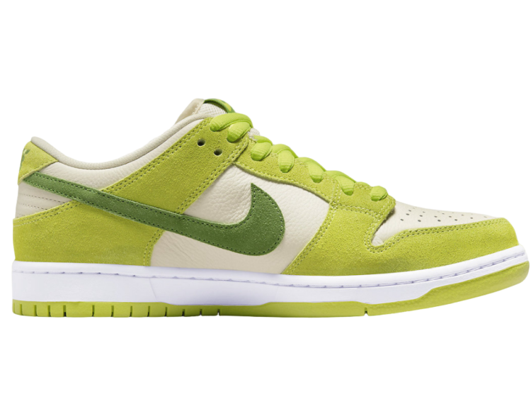 nike sb dunk low green apple