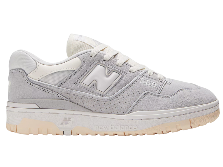 new balance 550 grey suede