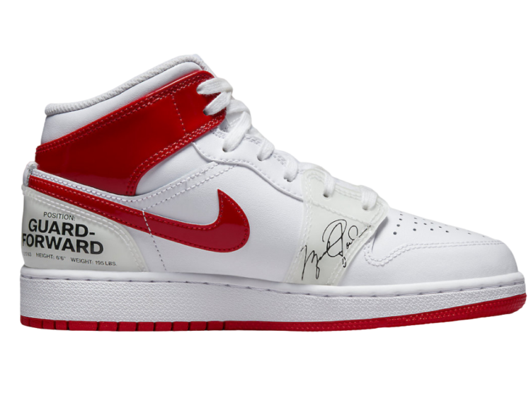nike air jordan 1 mid rookie season (gs)