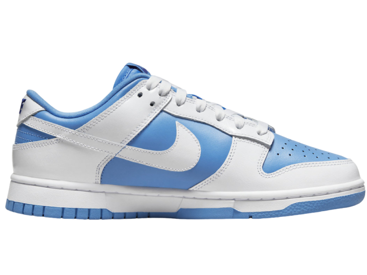 nike dunk low reverse unc (w)