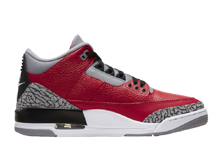 nike air jordan 3 retro fire red cement (nike chi)