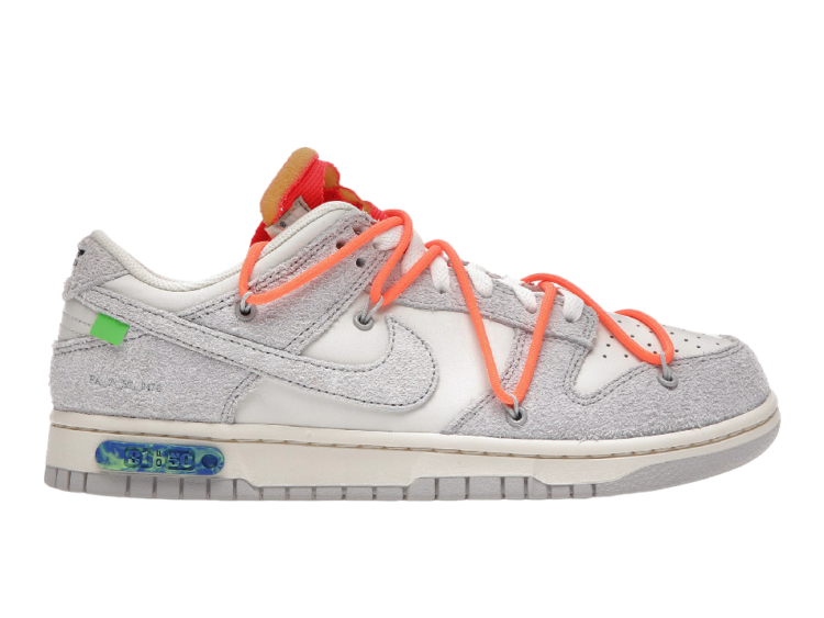 nike dunk low off white lot 31