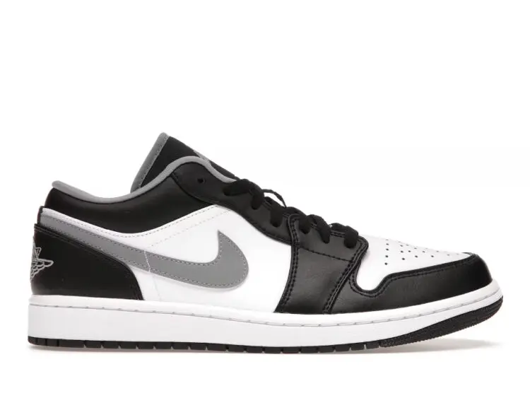 nike air jordan 1 low black white grey
