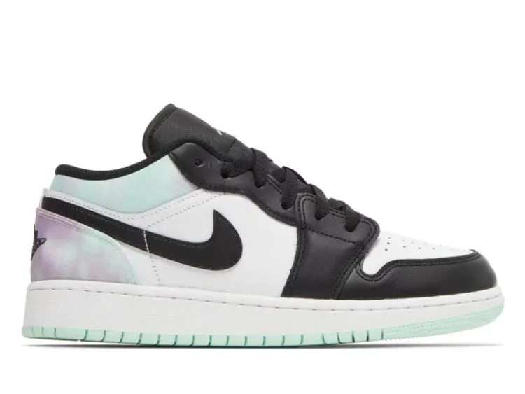 nike air jordan 1 low easter pastel tie dye (gs)