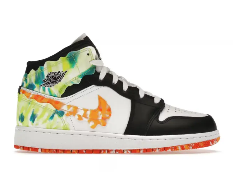 nike air jordan 1 mid se slim vortex (gs)