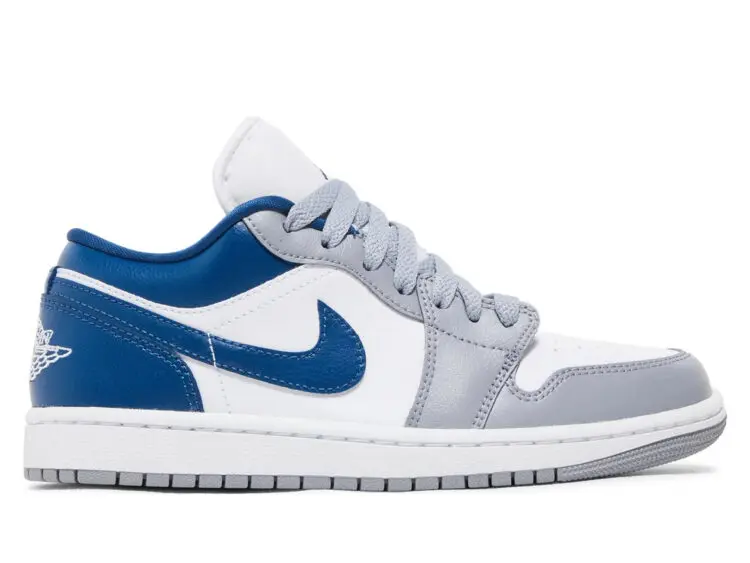 nike air jordan 1 low stealth french blue (w)