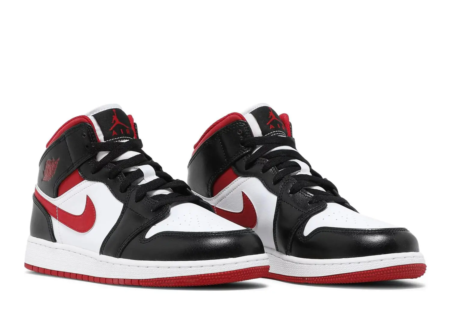 nike air jordan 1 mid metallic red (gs)5