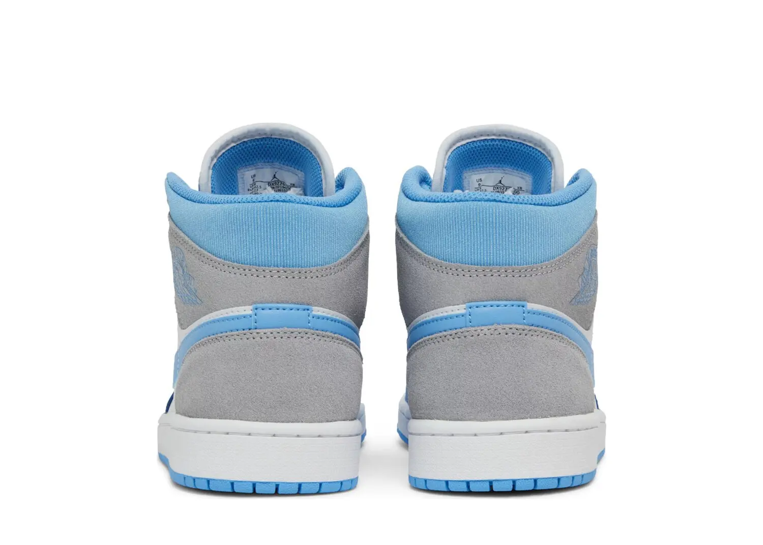 nike air jordan 1 mid university blue grey3