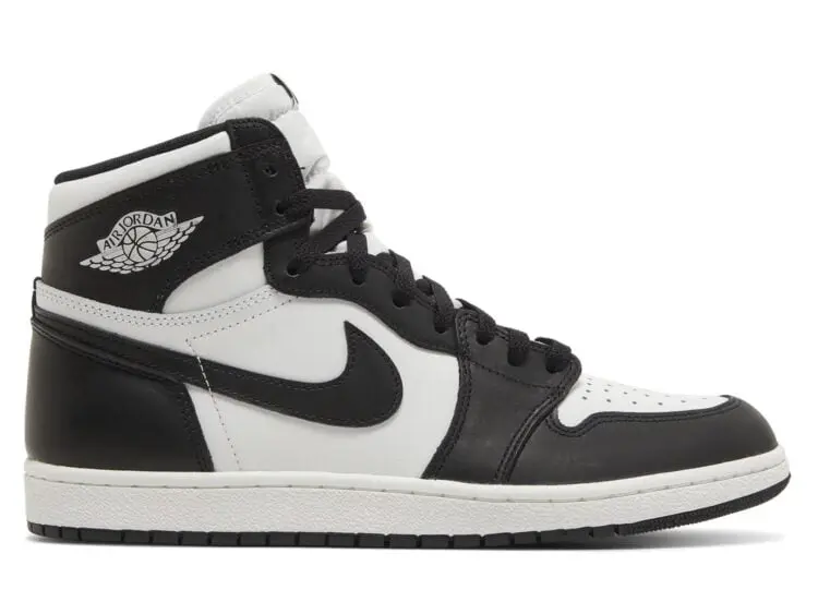 nike air jordan 1 retro high 85 black white (2023)