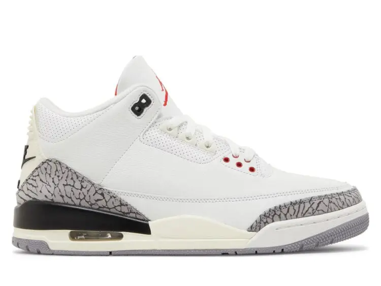 nike air jordan 3 retro white cement reimagined