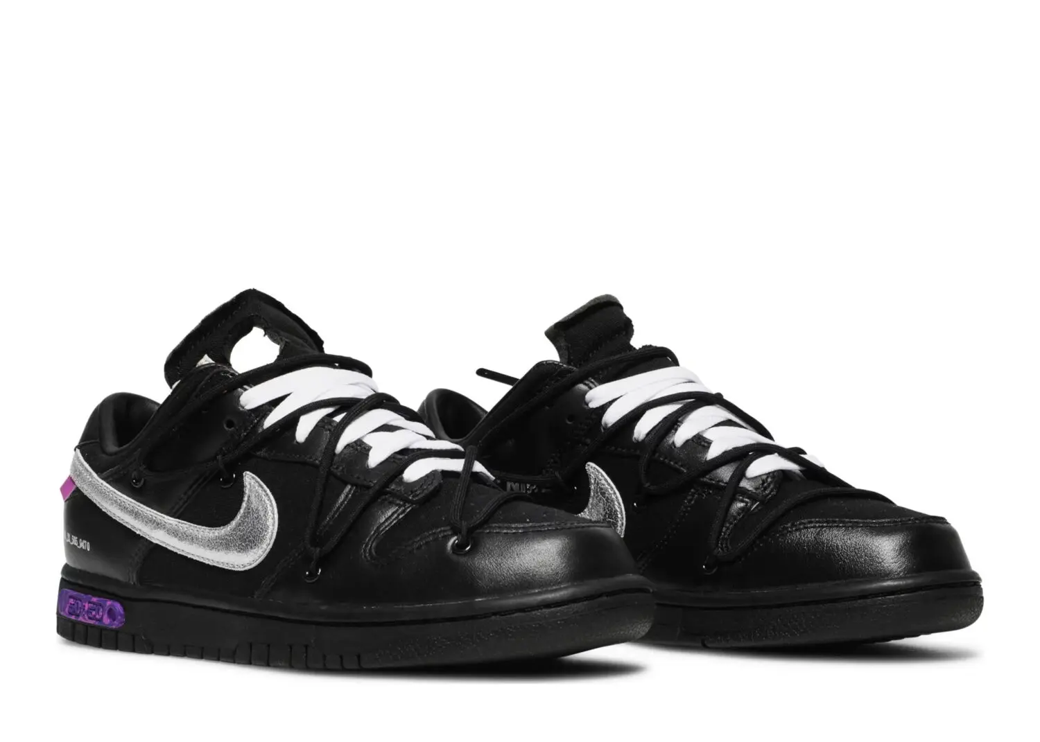 nike dunk low off white lot 505