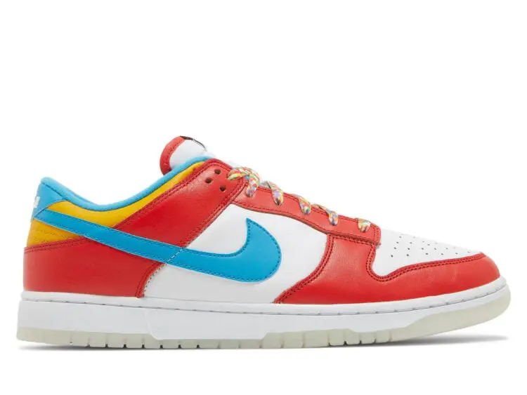 nike dunk low qs lebron james fruity pebbles