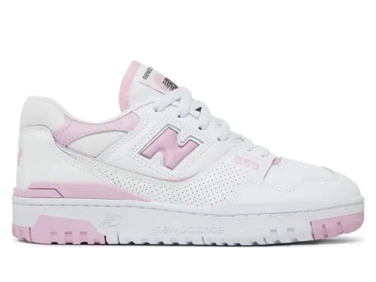 new balance 550 white bubblegum pink (w)