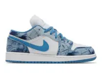 nike air jordan 1 low washed denim (gs)